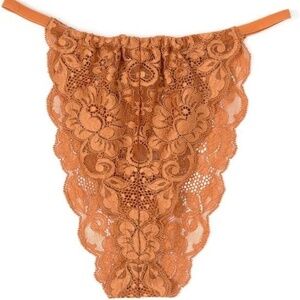 New in plastic We Are HAH Chase Me Down Panty - brown sugar